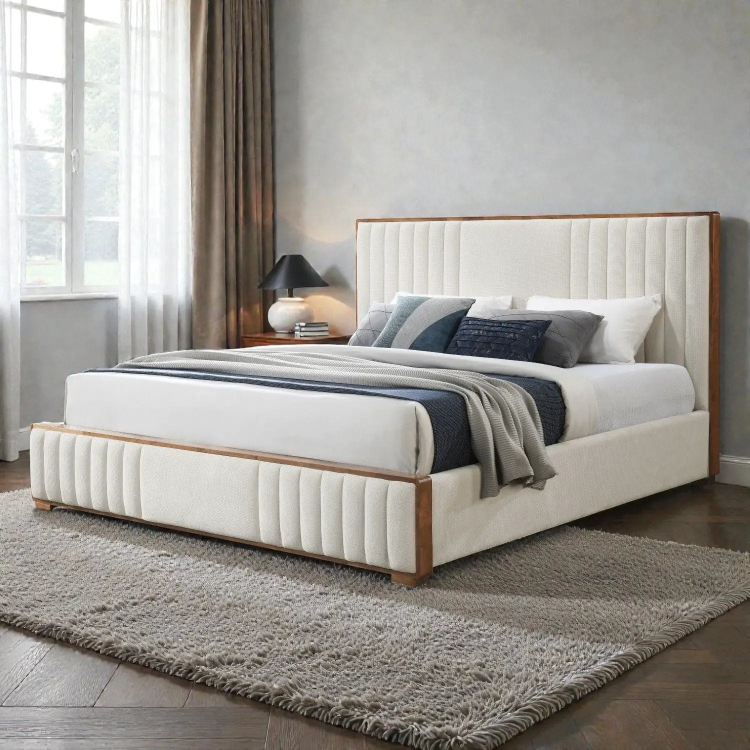 Kaleea - Queen Bed - Beige by Unique Piece Furniture