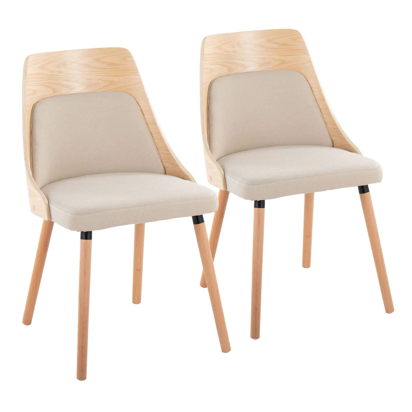 Anabelle - Mid Century Modern Chair (Set of 2) by HouseOfZazla