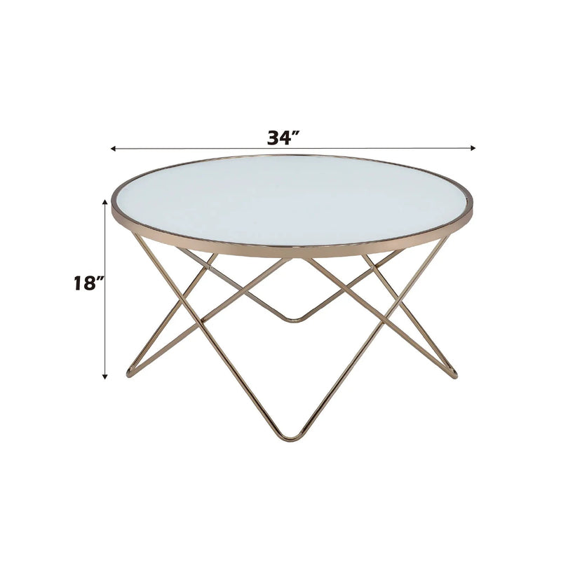 Valora - Glass Coffee Table by Unique Piece Furniture