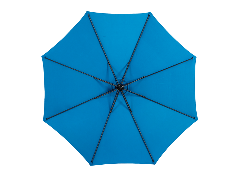 10ft Offset Hanging Market Patio Umbrella with Easy Tilt Adjustment by HouseOfZazla