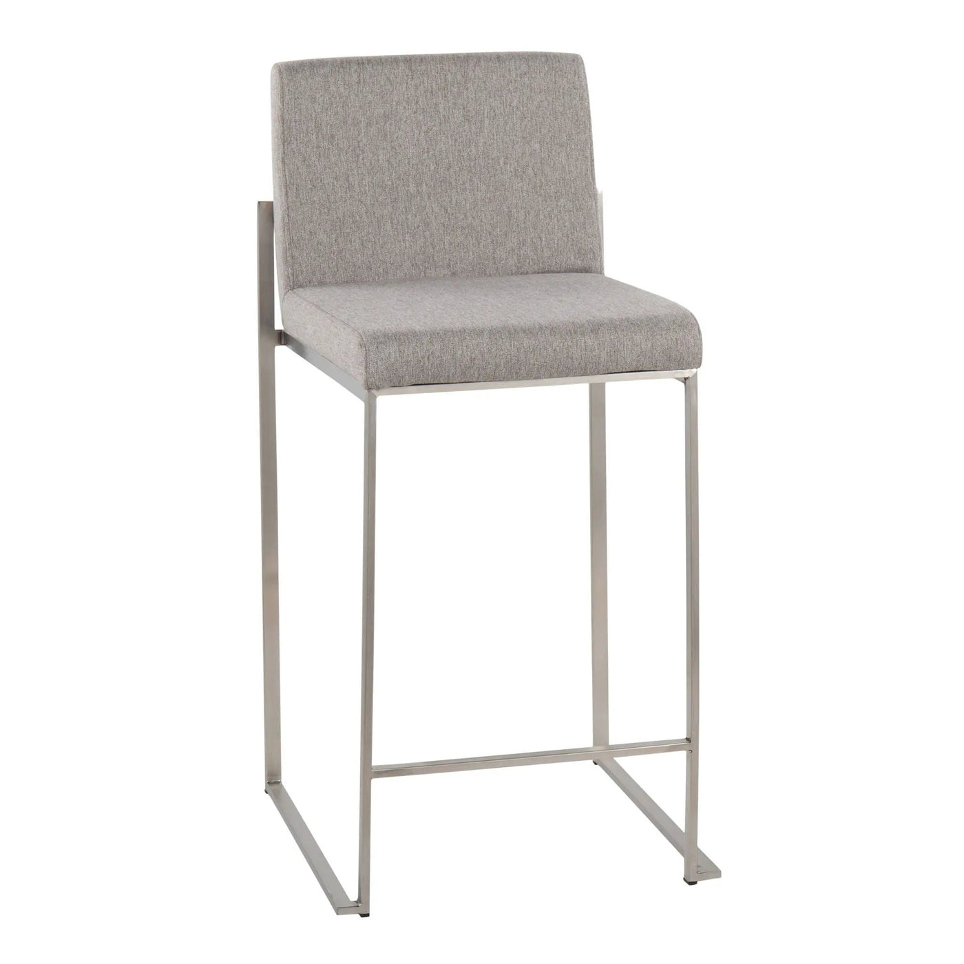 Fuji - Contemporary High Back Counter Stool, Functional Design by HouseOfZazla