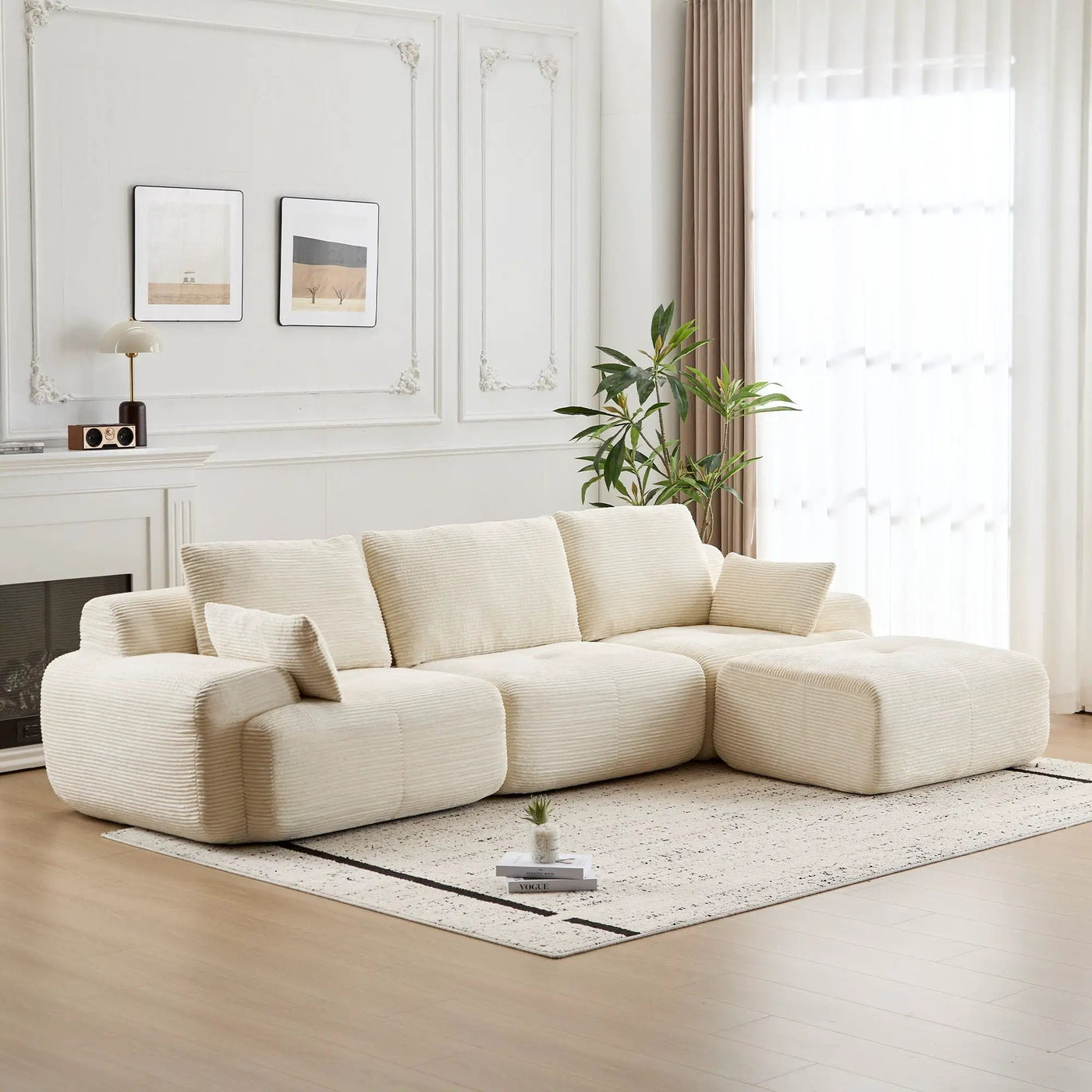 Compressed Sofa Large Sectional Couches for Living Room by HouseOfZazla