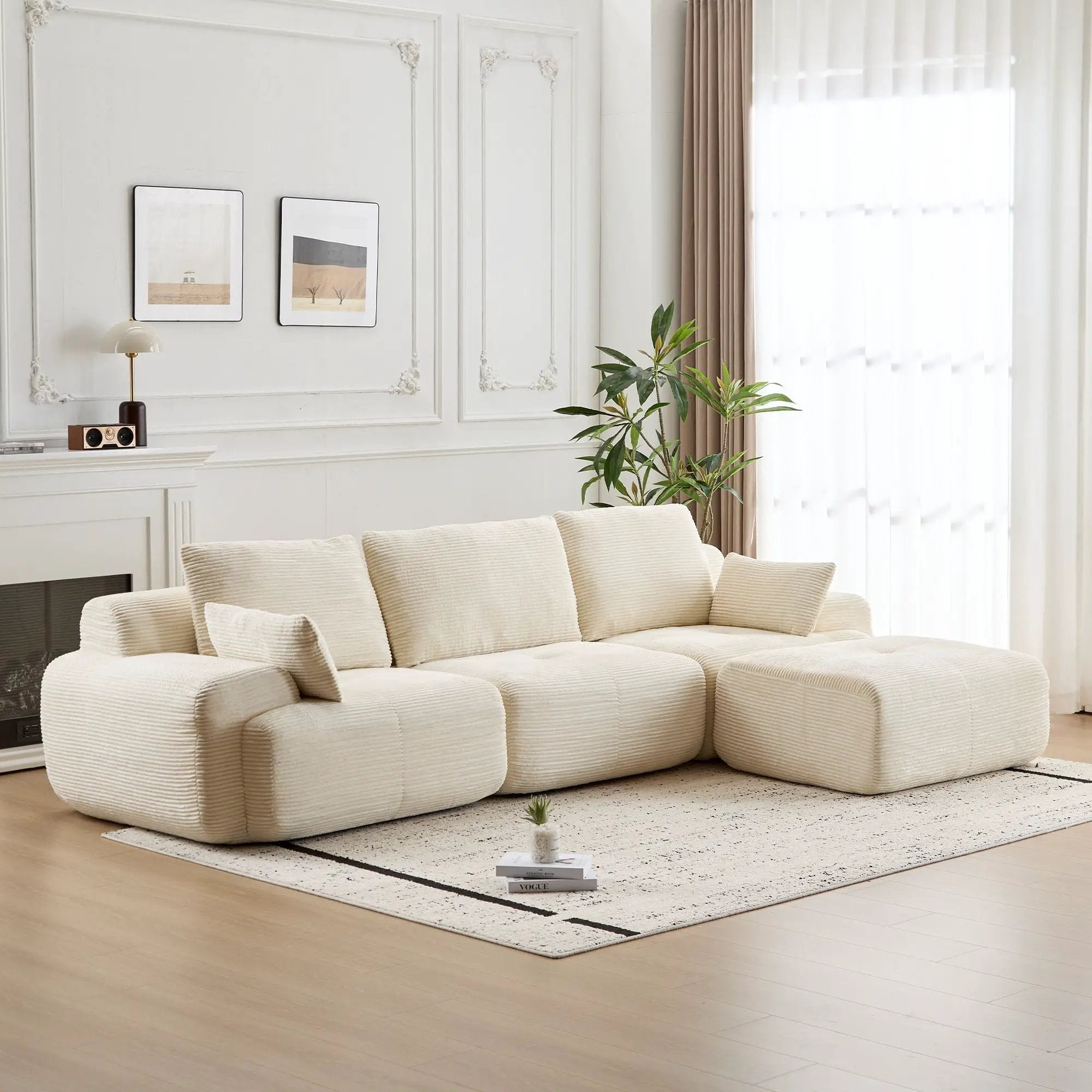 Compressed Sofa Large Sectional Couches for Living Room by HouseOfZazla