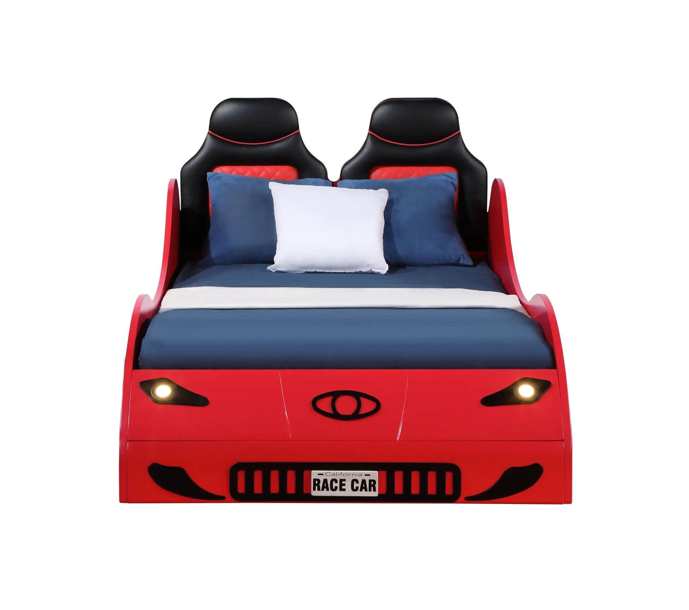 Colen - Twin Car Bed With LED by HouseOfZazla