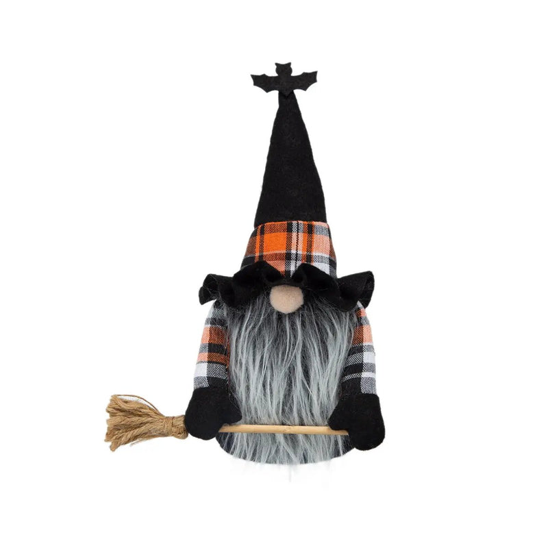 Set of 2, 10.6"H Halloween Gnome Decor by HouseOfZazla