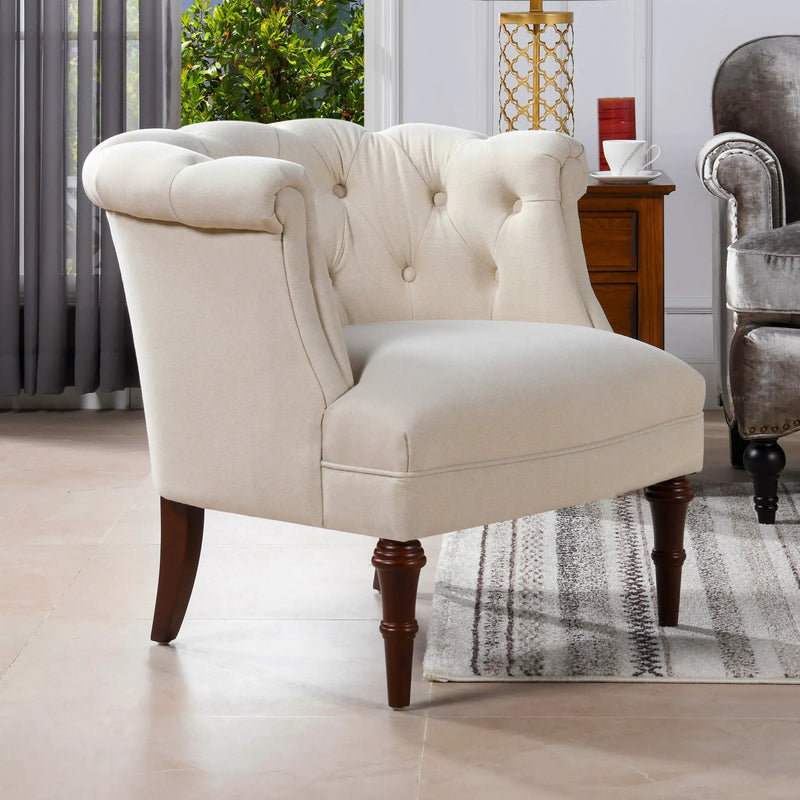 Katherine - Tufted Accent Chair by HouseOfZazla