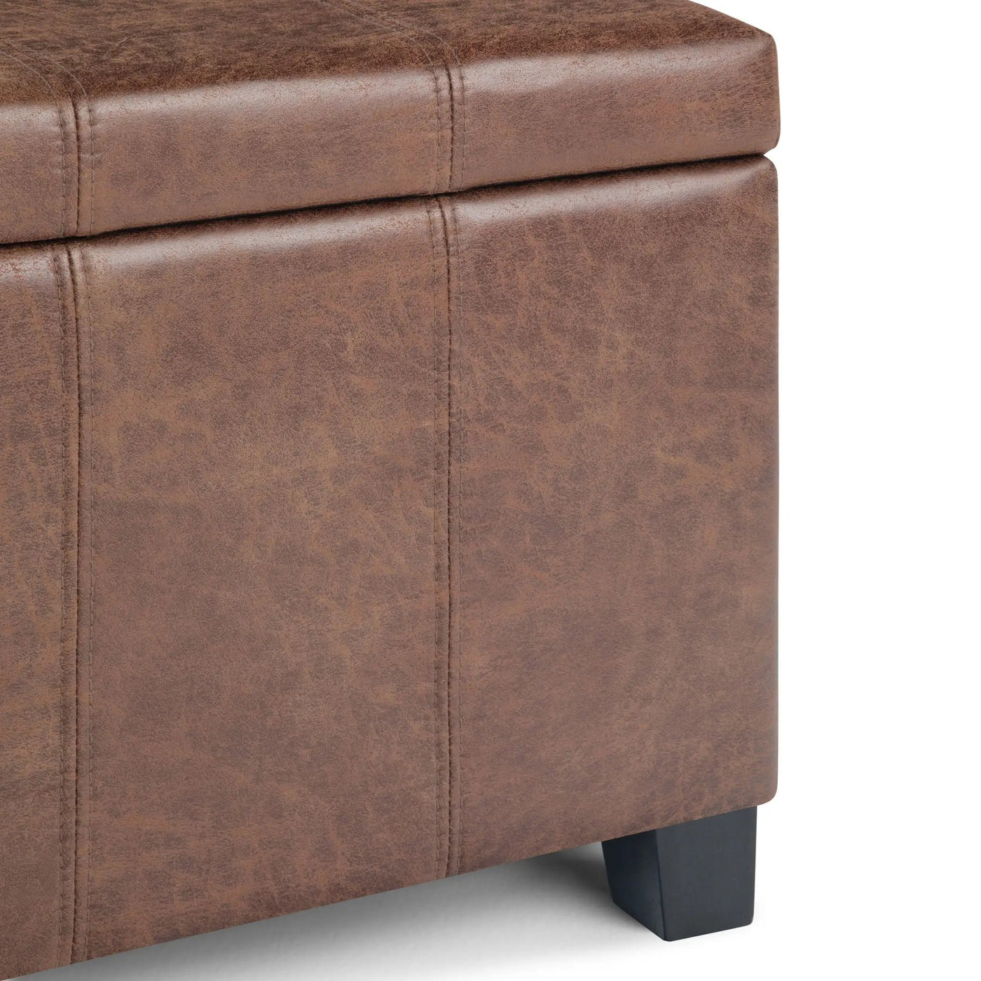 Dover - Upholstered Storage Ottoman Bench by HouseOfZazla