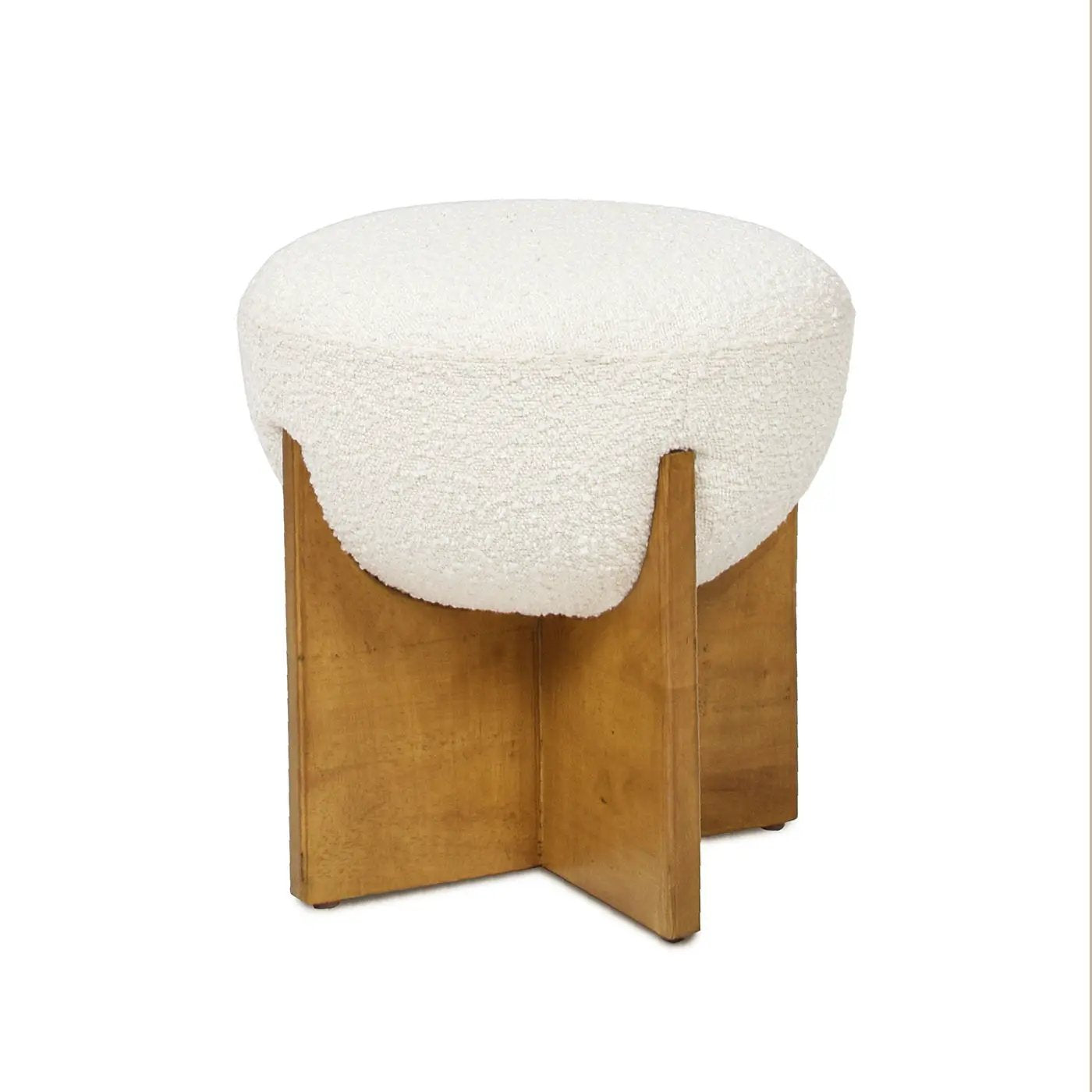 Bali - Round Upholstered Ottoman by HouseOfZazla