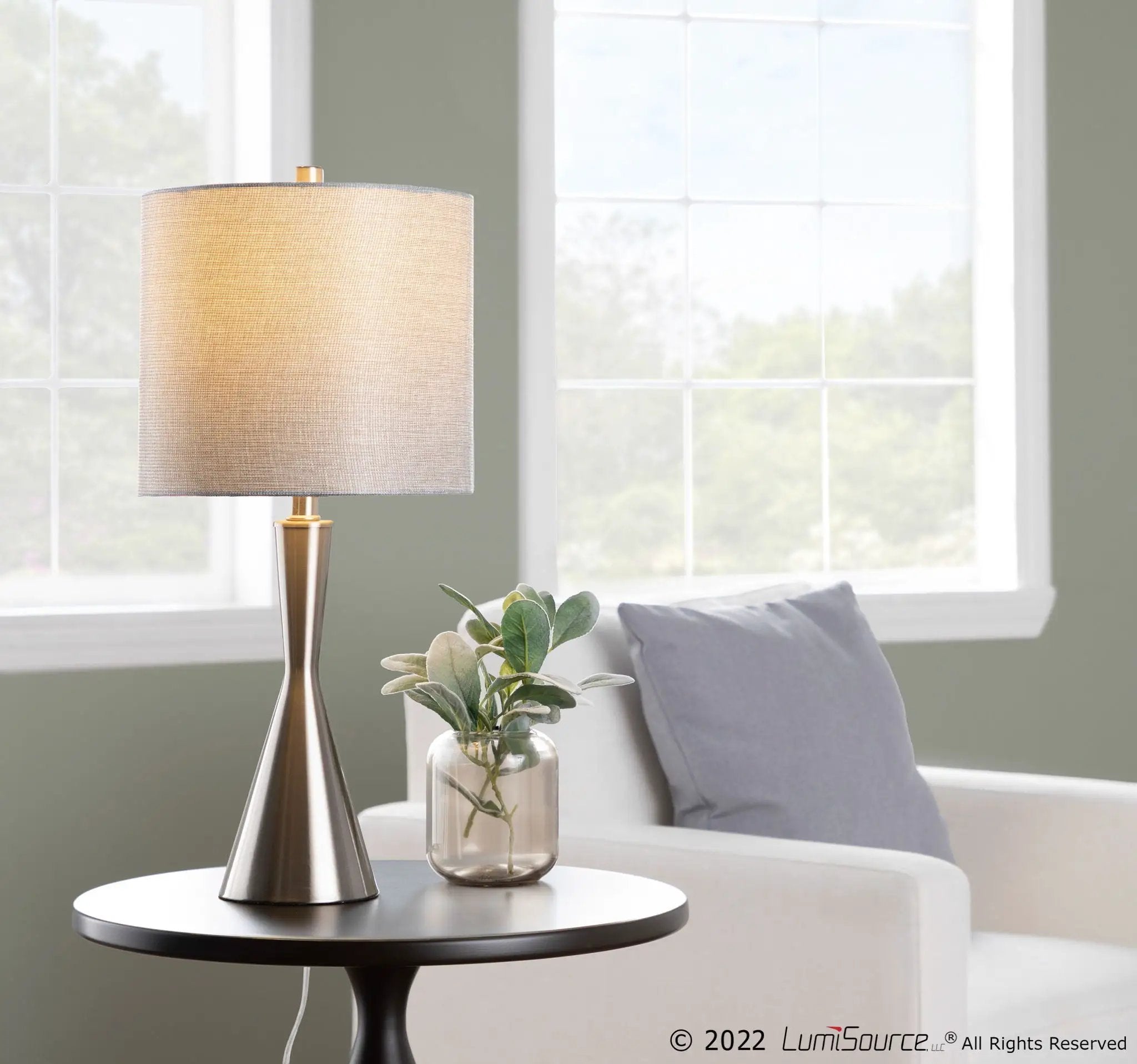 Gemma - Contemporary Table Lamp (Set of 2) by HouseOfZazla