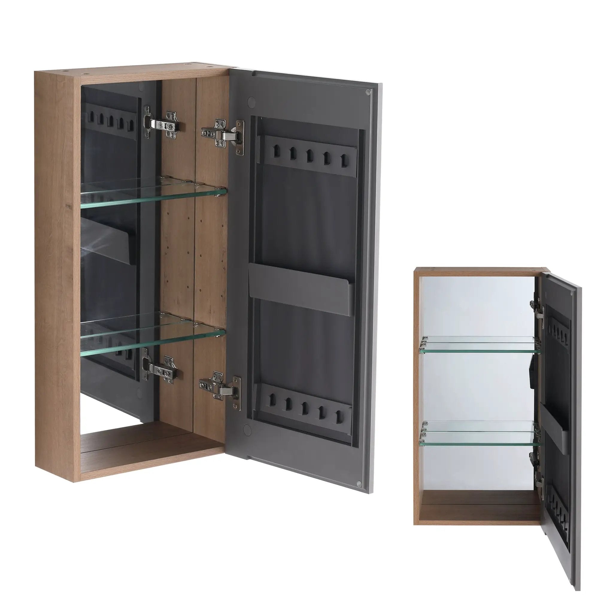 14'' Bathroom Mirror Cabinet with Storage by HouseOfZazla