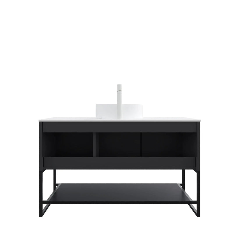 Tulio 48" Bathroom Vanity with Sink and Storage Cabinet by HouseOfZazla