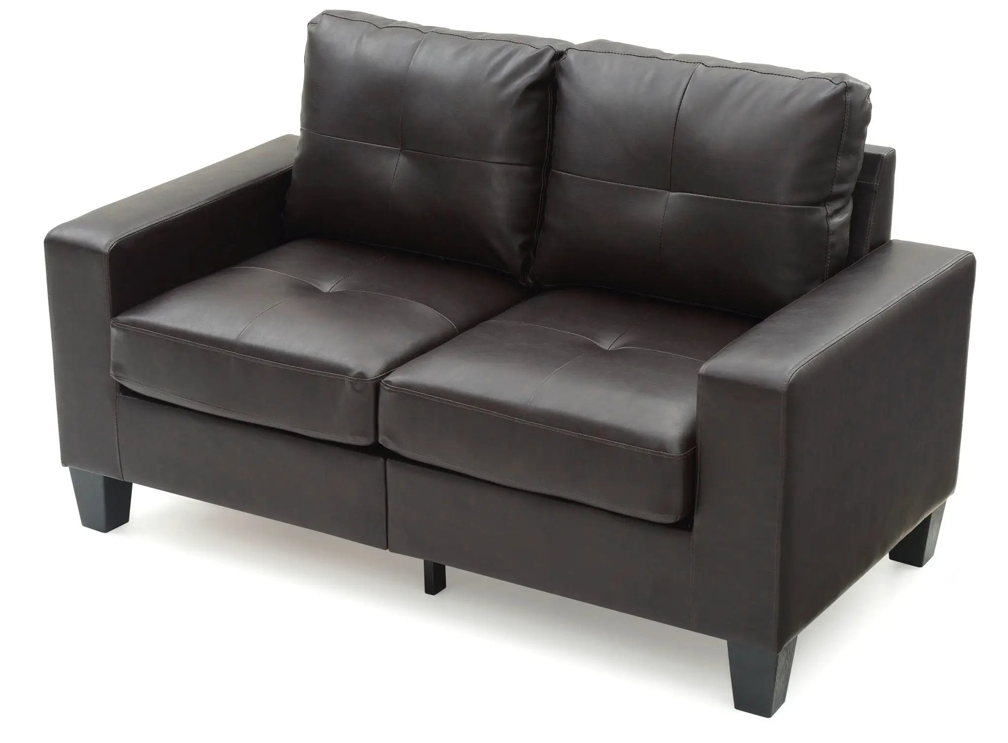 Newbury - Track Arm Loveseat For Cozy Spaces by Unique Piece Furniture