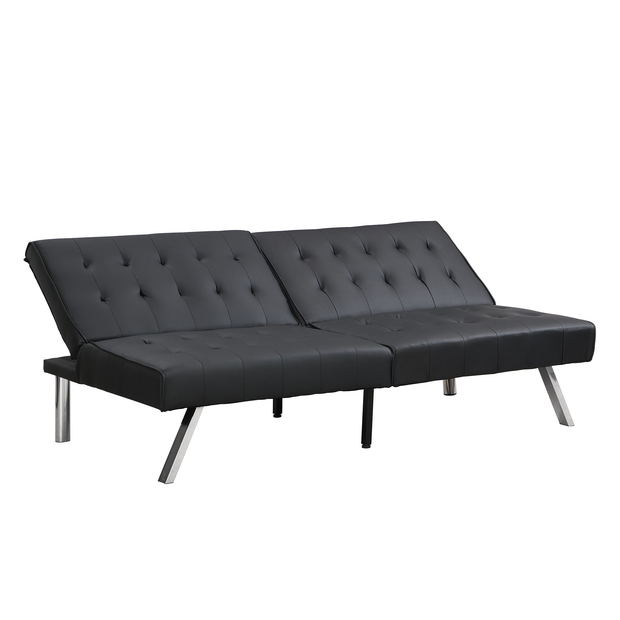 Comfortable Futon Sofa Bed - Black by HouseOfZazla