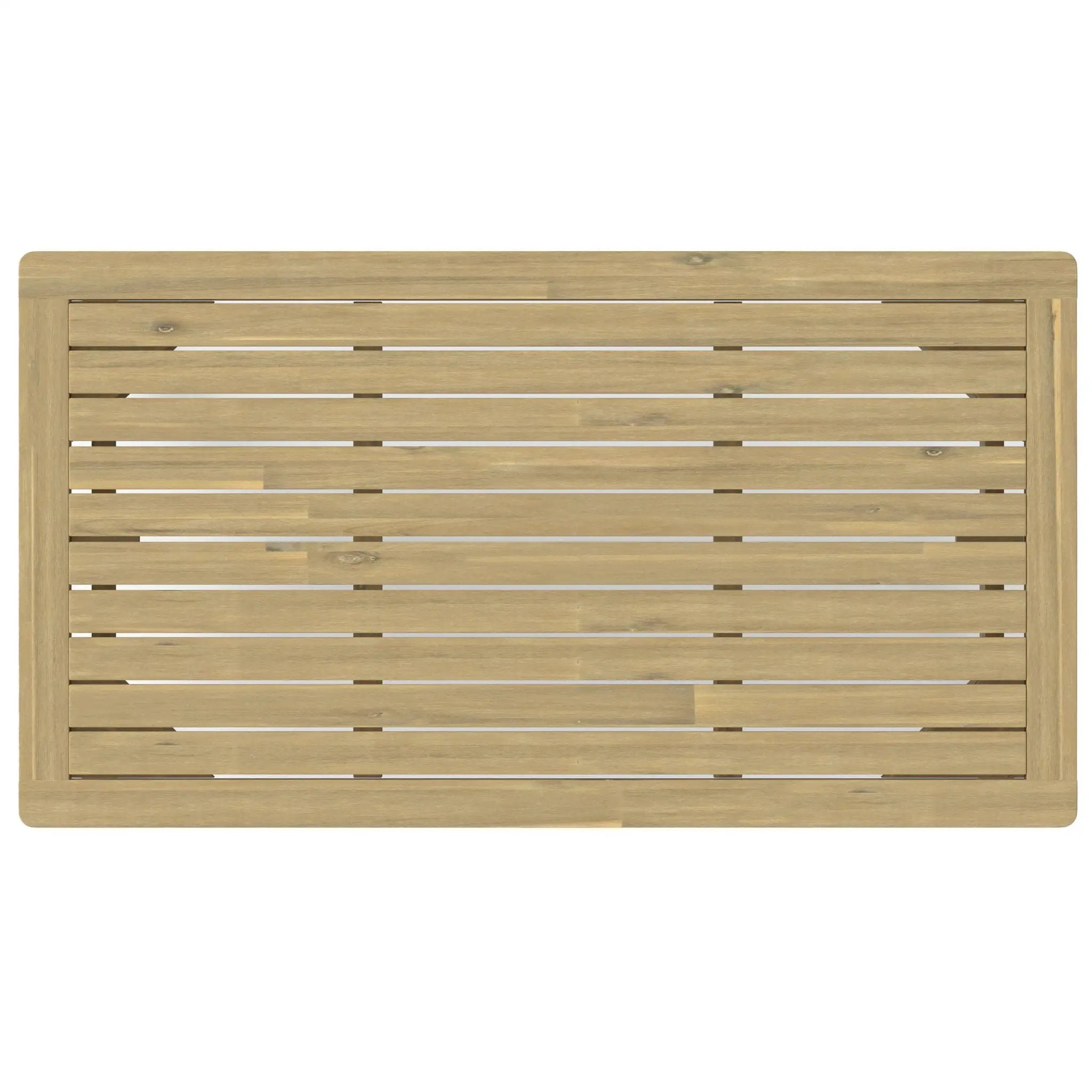 Palmetto - Outdoor Coffee Table - Light Teak by HouseOfZazla