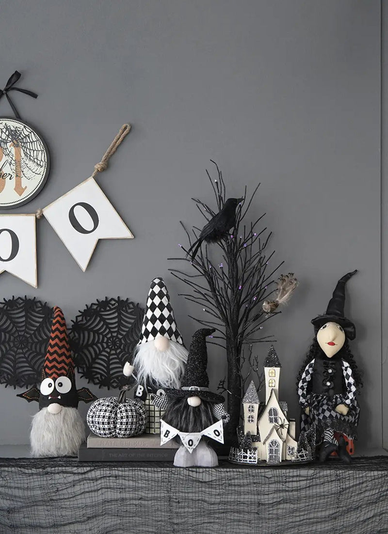 Halloween Sitting Witch Decor - Black by HouseOfZazla