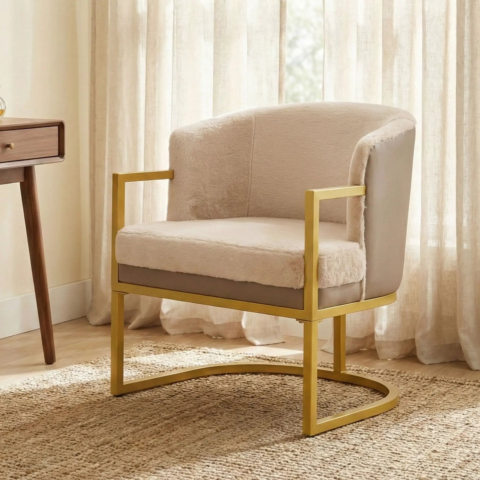 Upholstered Reading Accent Armchair For Living Room by HouseOfZazla
