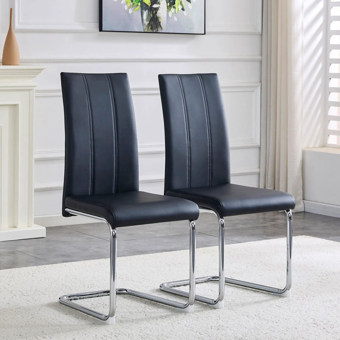 Modern Upholstered Dining Chairs For Dining Room by HouseOfZazla