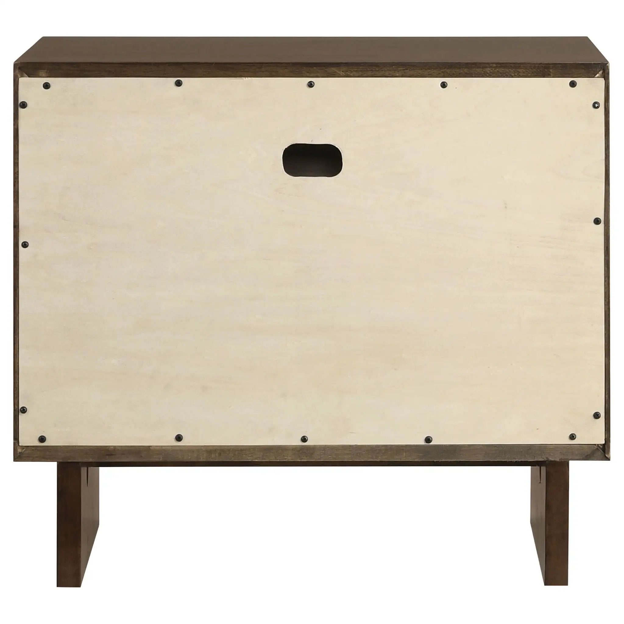 Glenwood 2-drawer Nightstand Bedside Table Warm Brown by Unique Piece Furniture
