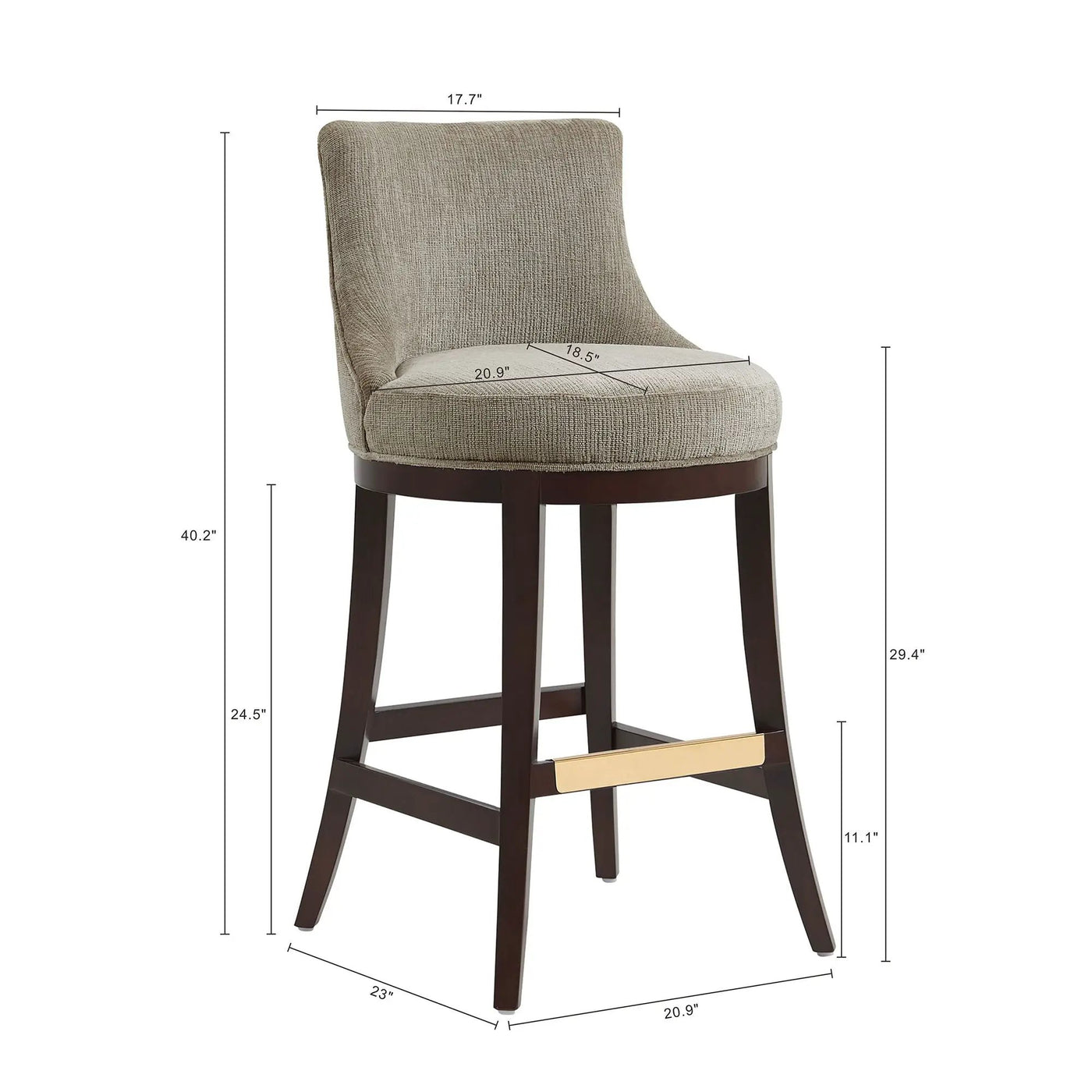 Lucia - Barstool by HouseOfZazla