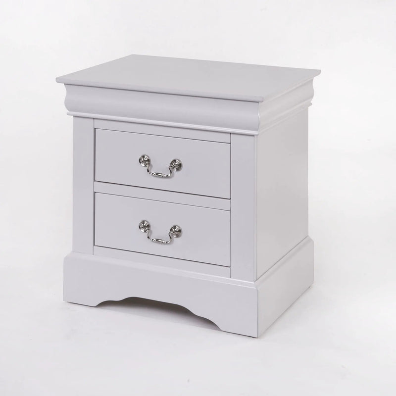 Louis Philippe III - Sleek Design Nightstand by Unique Piece Furniture