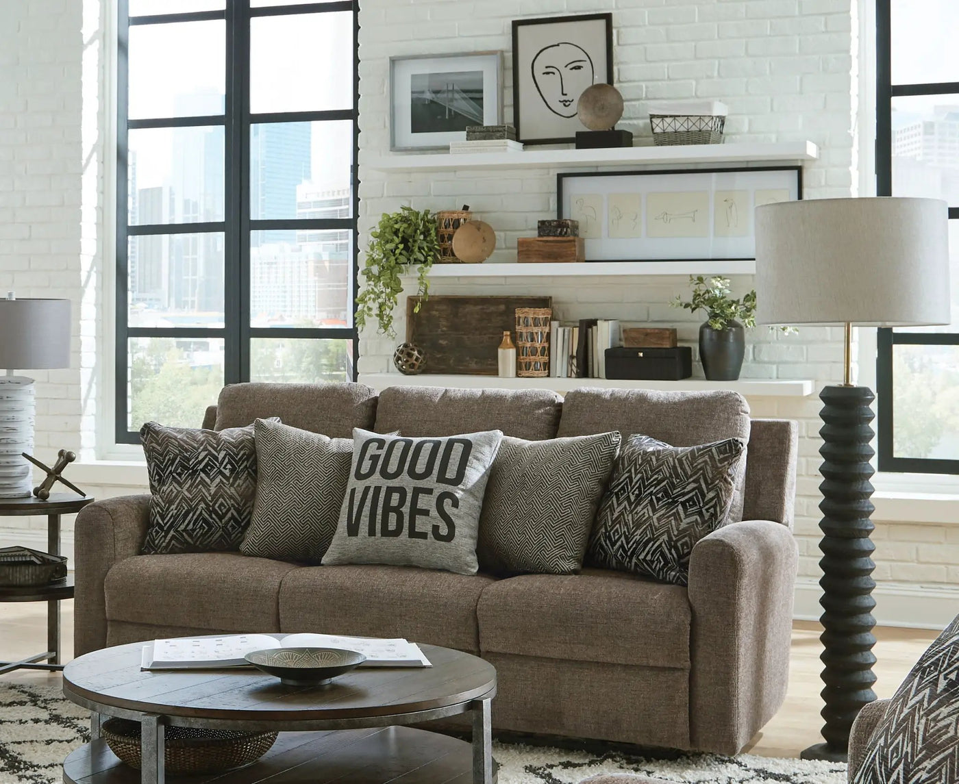 Calvin - Reclining Sofa by Unique Piece Furniture