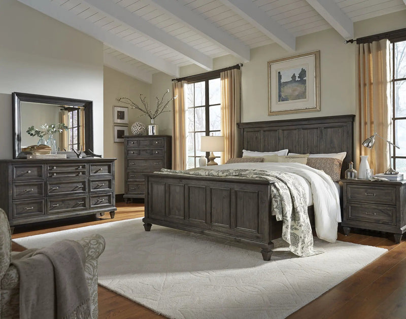 Calistoga - 5 Drawer Chest - Weathered Charcoal, photo 3 of 7