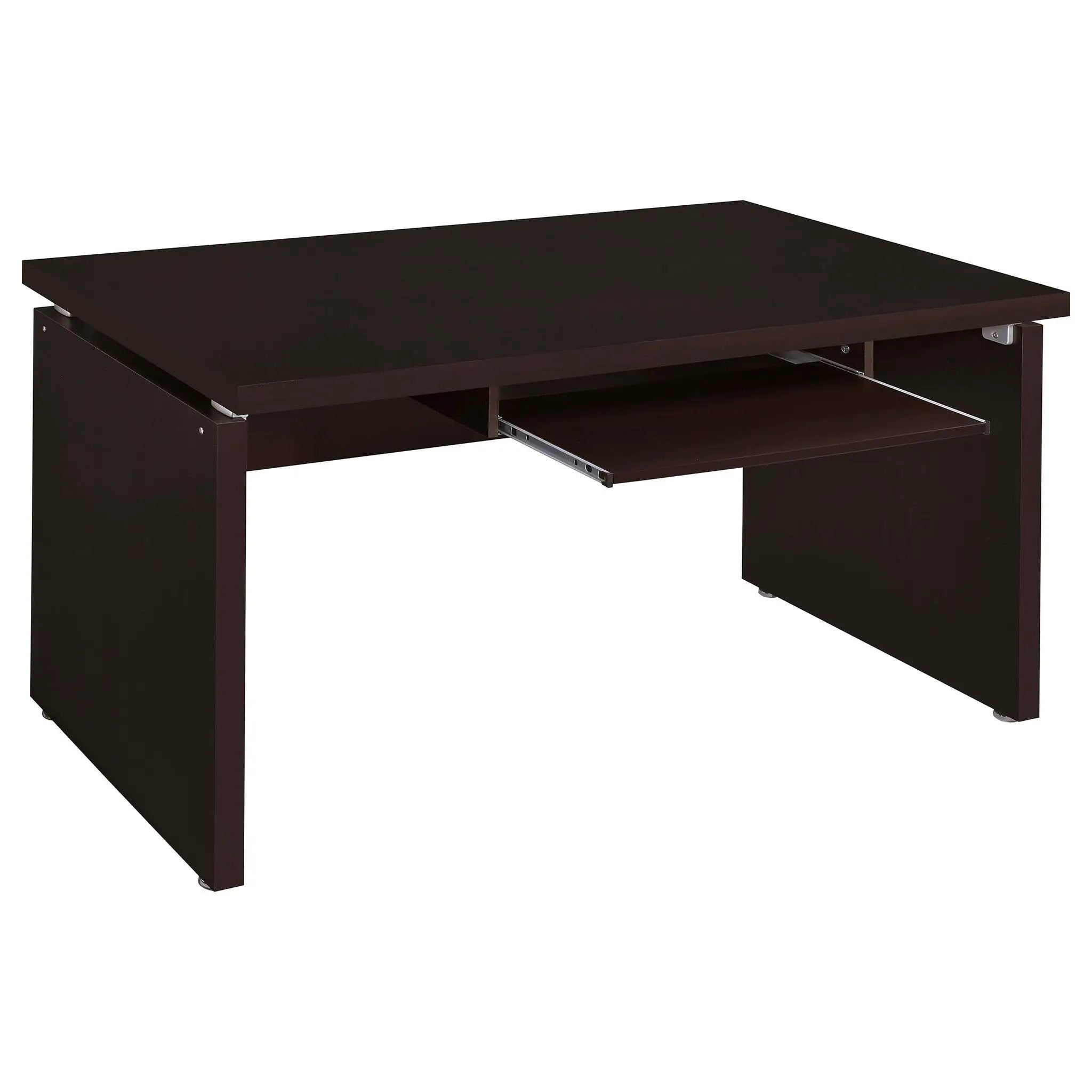 Skylar 55-inch Computer Desk with Keyboard Drawer Cappuccino by Unique Piece Furniture