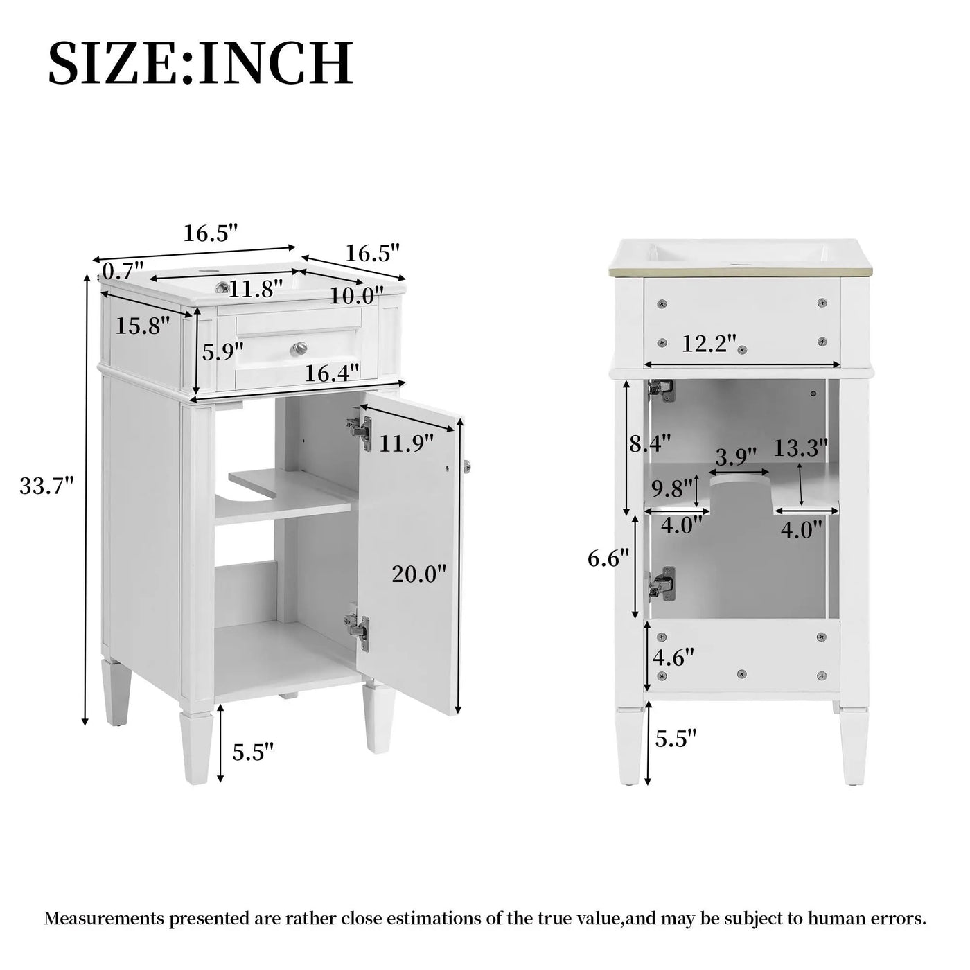 French Style Bathroom Vanity With Sink by HouseOfZazla