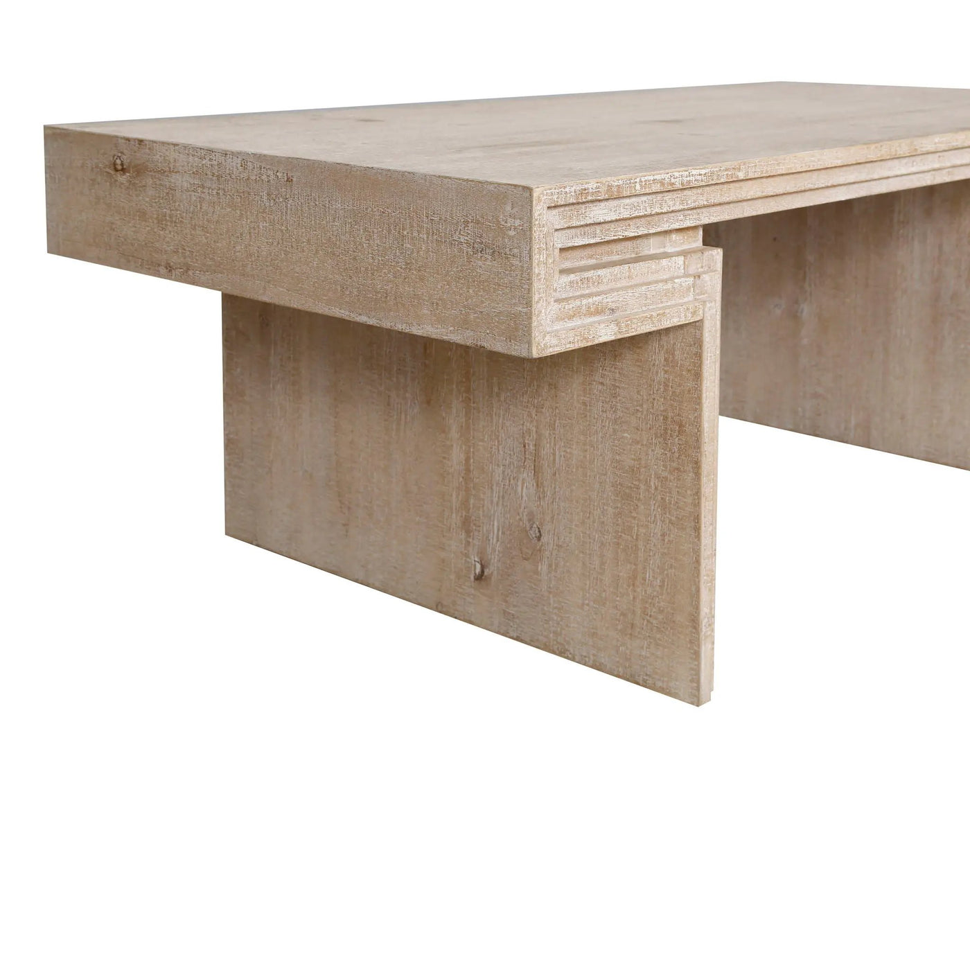 American Vintage Industrial Coffee Table, Double Tier Design by HouseOfZazla