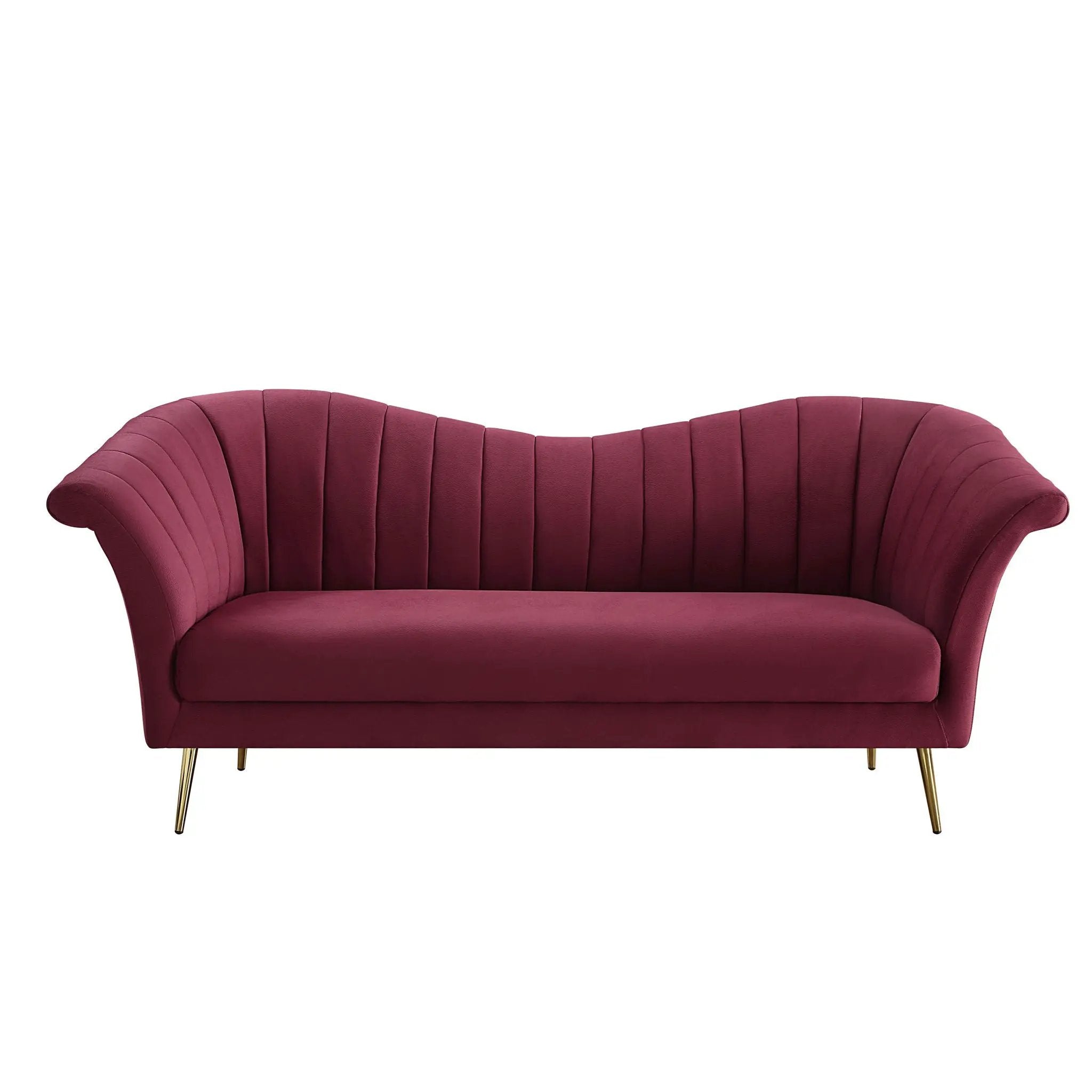 Callista - Sofa - Red Velvet by Unique Piece Furniture