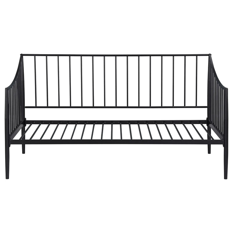 Newbury Metal Twin Daybed Bed Frame Matte Black by Unique Piece Furniture