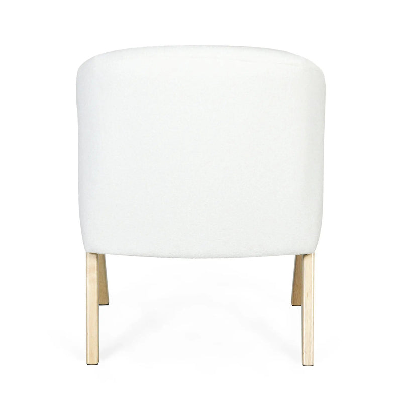 Modern Accent Chair with Polyester Upholstery and Minimalist Lounge Design by HouseOfZazla
