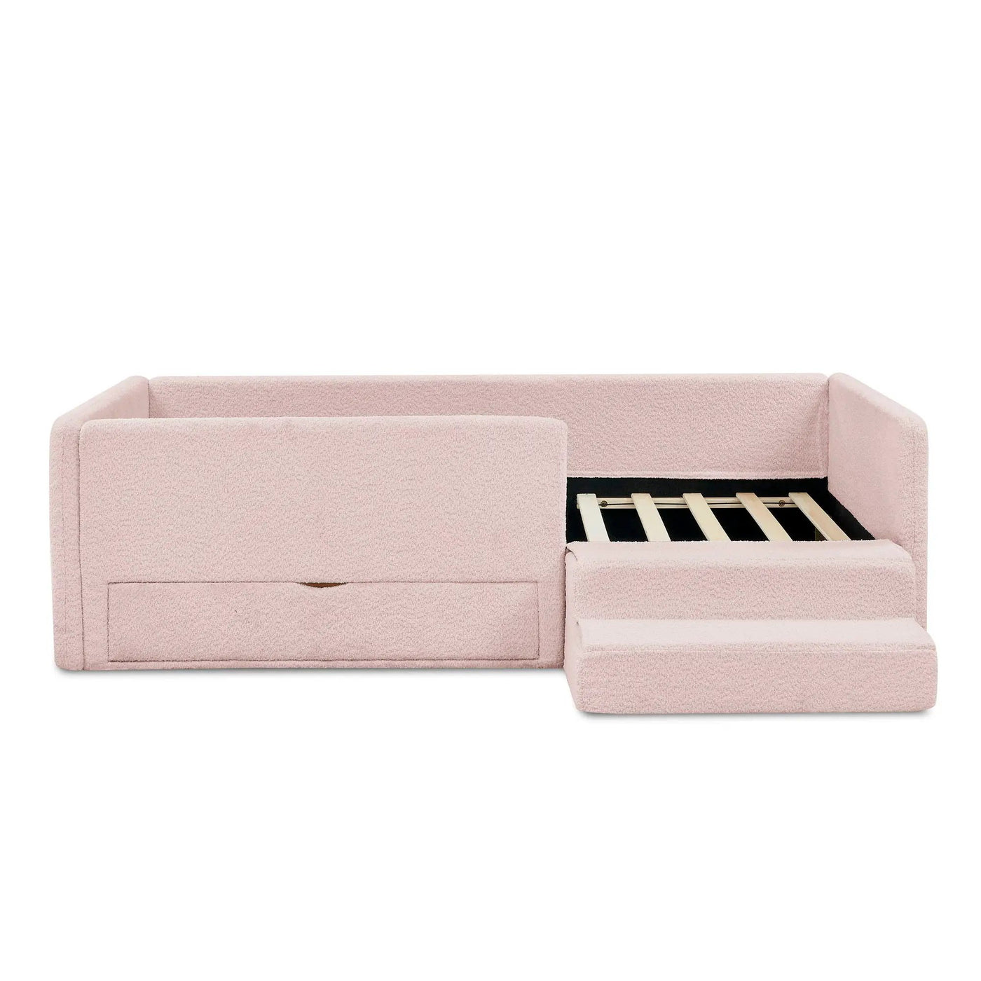 Safe Kids Bed With Guardrails And Storage by HouseOfZazla