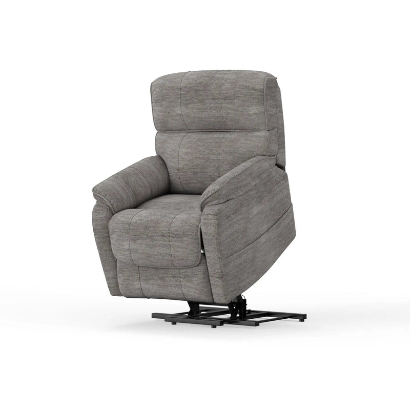 Lucie - Fabric Power Lift Chair - Gray by HouseOfZazla