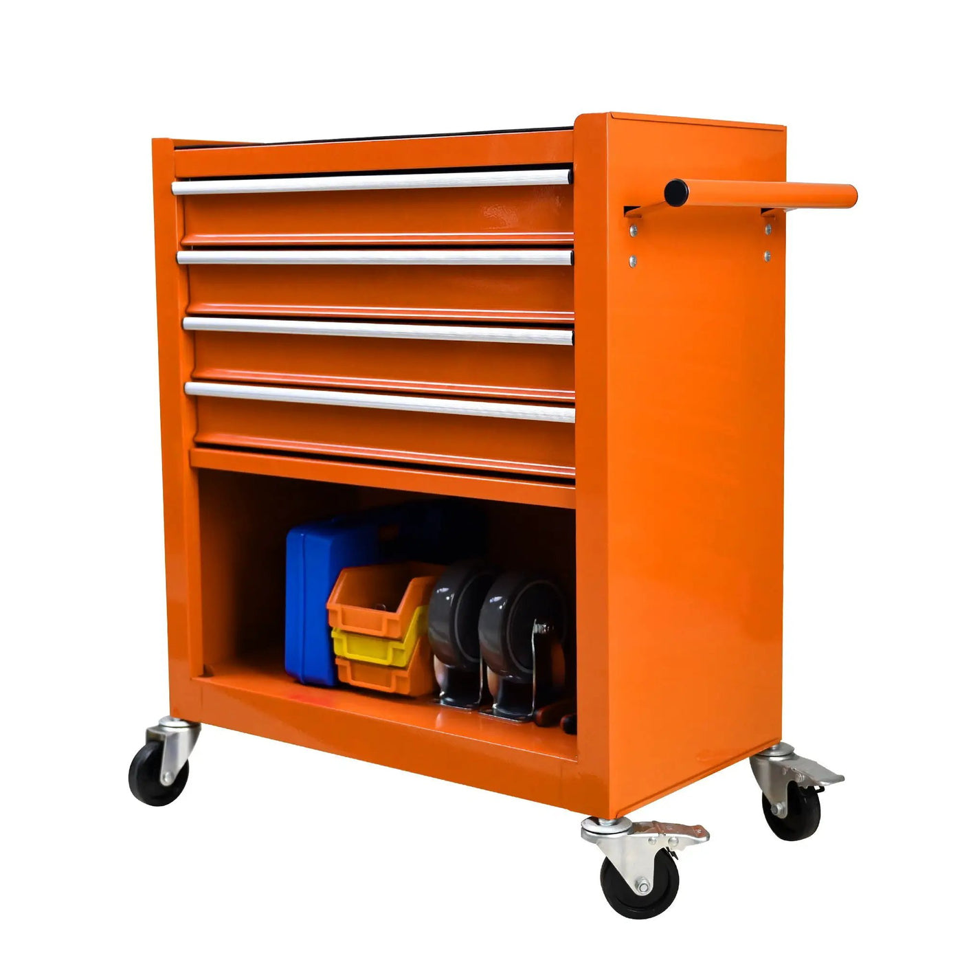 4 Drawers Multifunctional Tool Cart With Wheels by HouseOfZazla