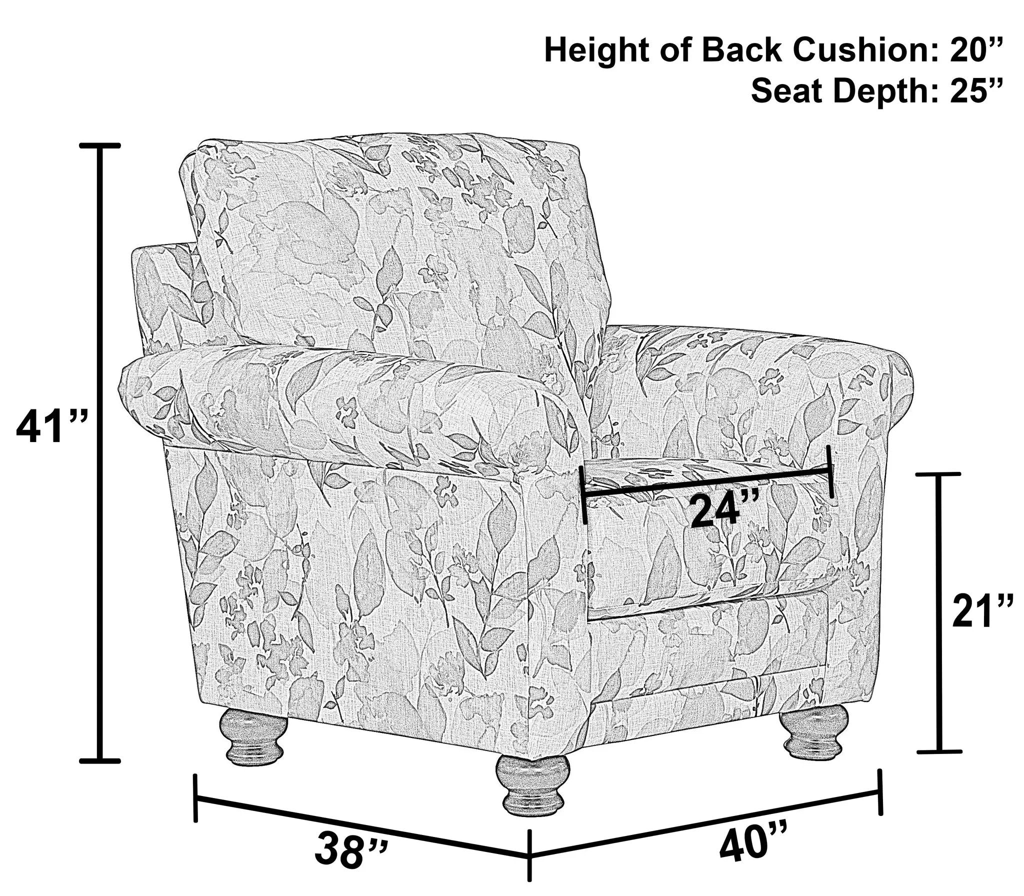 Jonesport - Accent Chair - Grey by Unique Piece Furniture