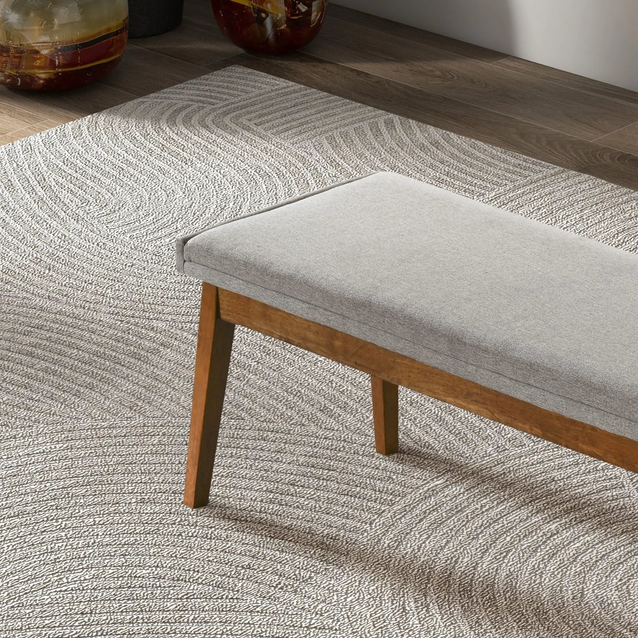 Warren - Bench - Ash Gray by HouseOfZazla