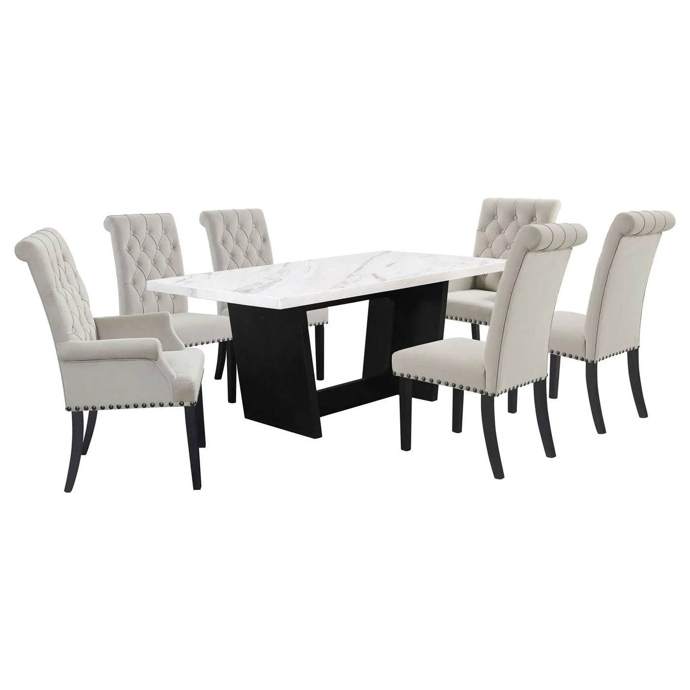 Rectangular Dining Table Set With Chairs by HouseOfZazla