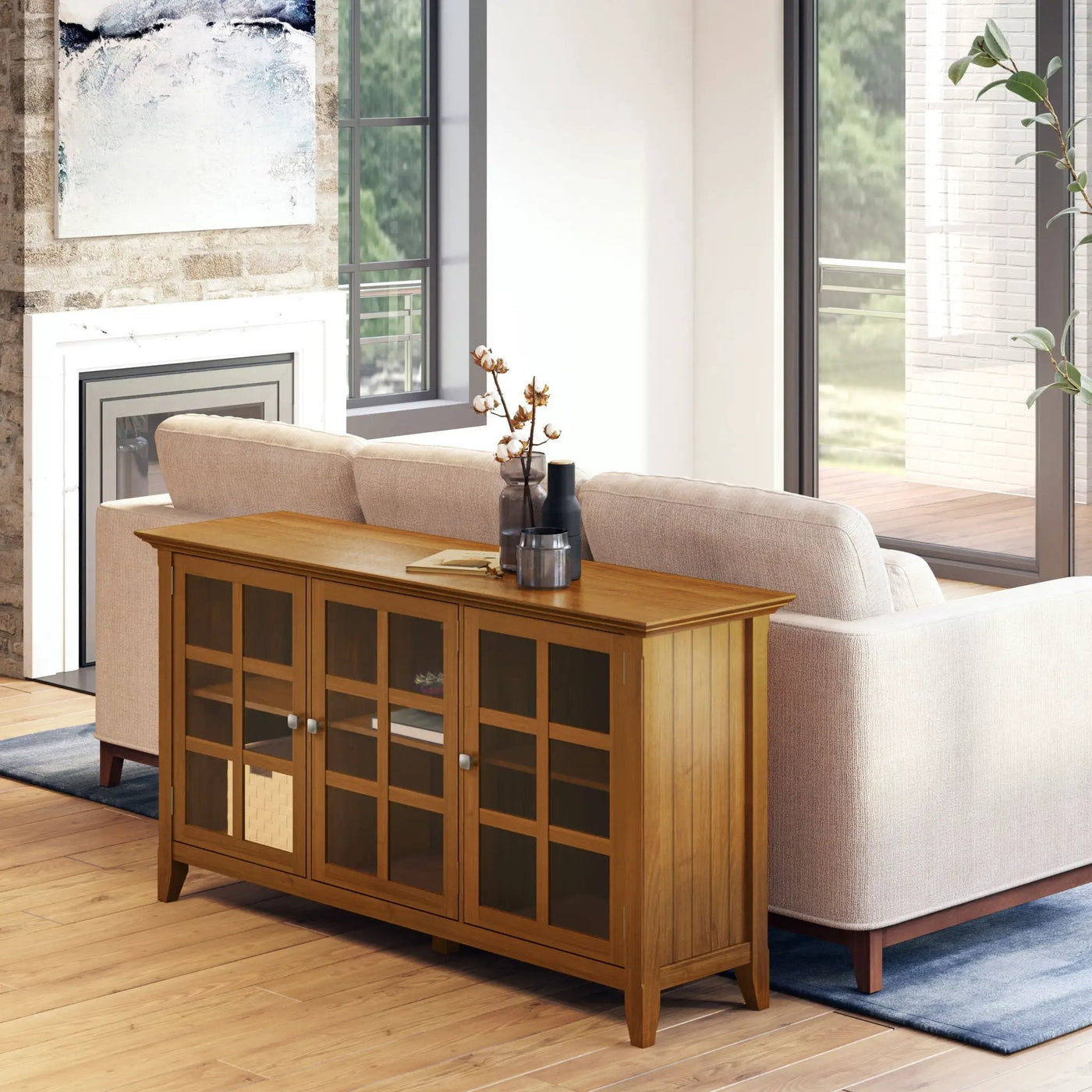Acadian - Wide Storage Cabinet Handcrafted by Unique Piece Furniture
