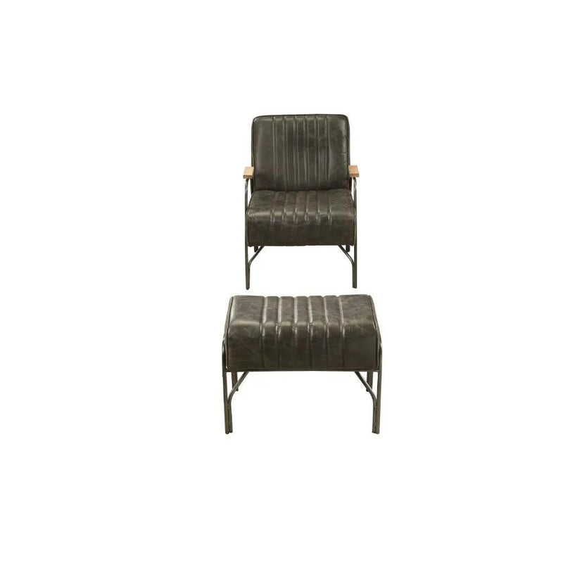Sarahi - 2Pc Pk Chair & Ottoman by Unique Piece Furniture
