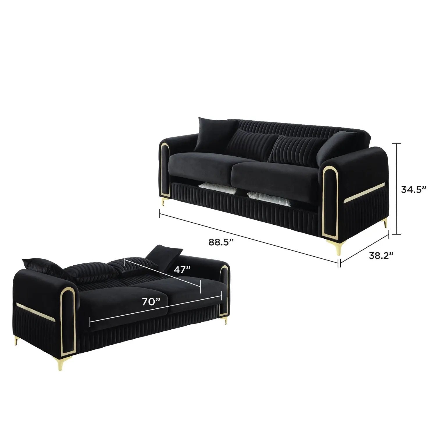 Ruby - Sofa by HouseOfZazla