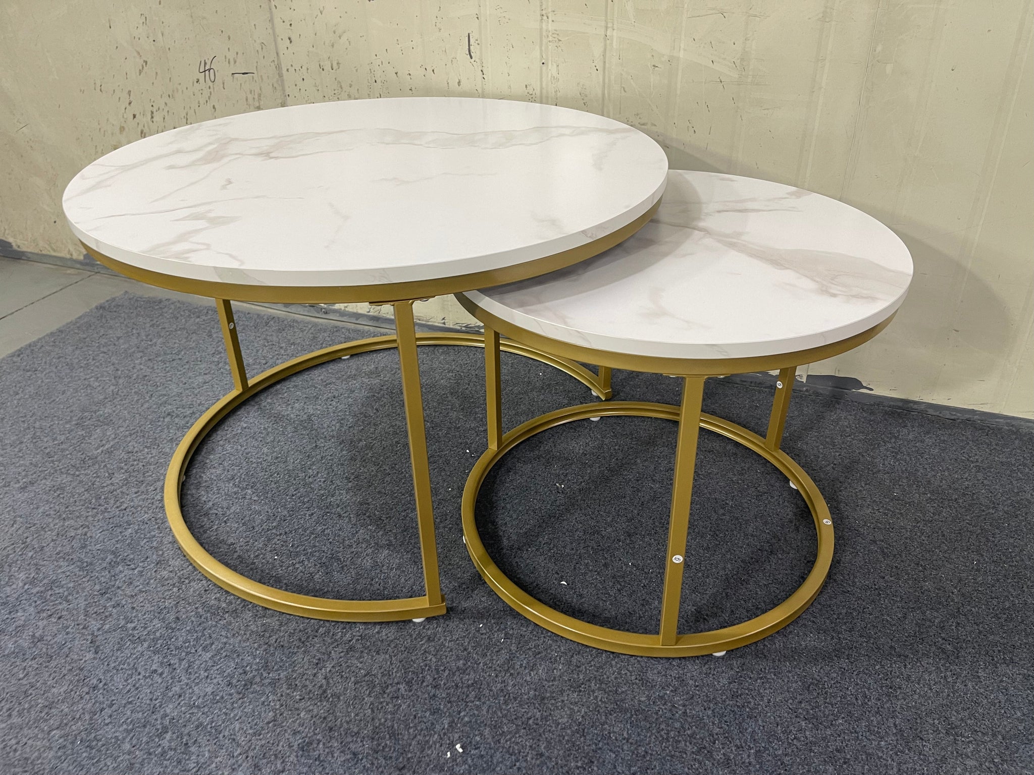 27.6in Nesting Coffee Table Set of 2 by HouseOfZazla
