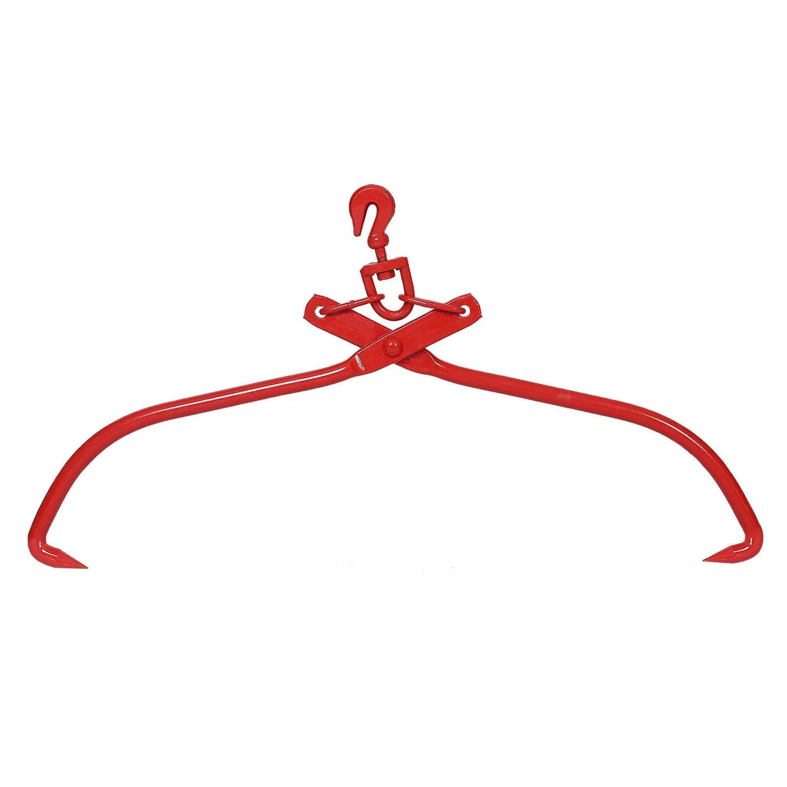 Heavy Duty Log Lifting Tongs Grapple Timber Claw - Red by HouseOfZazla