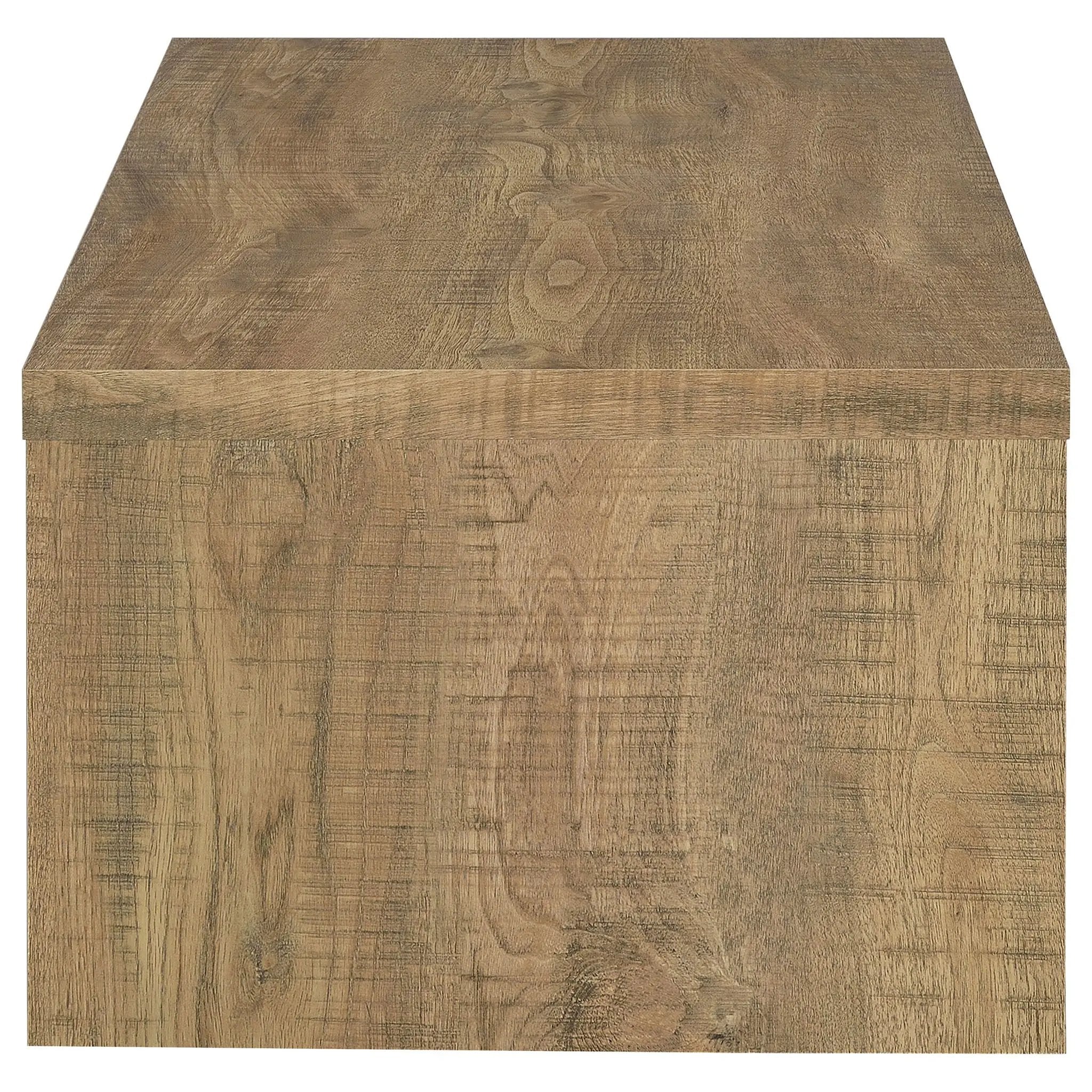 Lynette Rectangular Engineered Wood Coffee Table Mango by Unique Piece Furniture