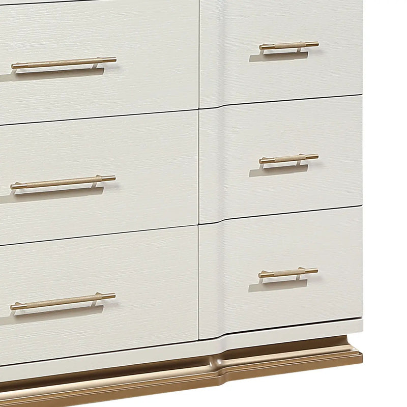 Lexington - 9 Drawer Dresser - Beige by HouseOfZazla