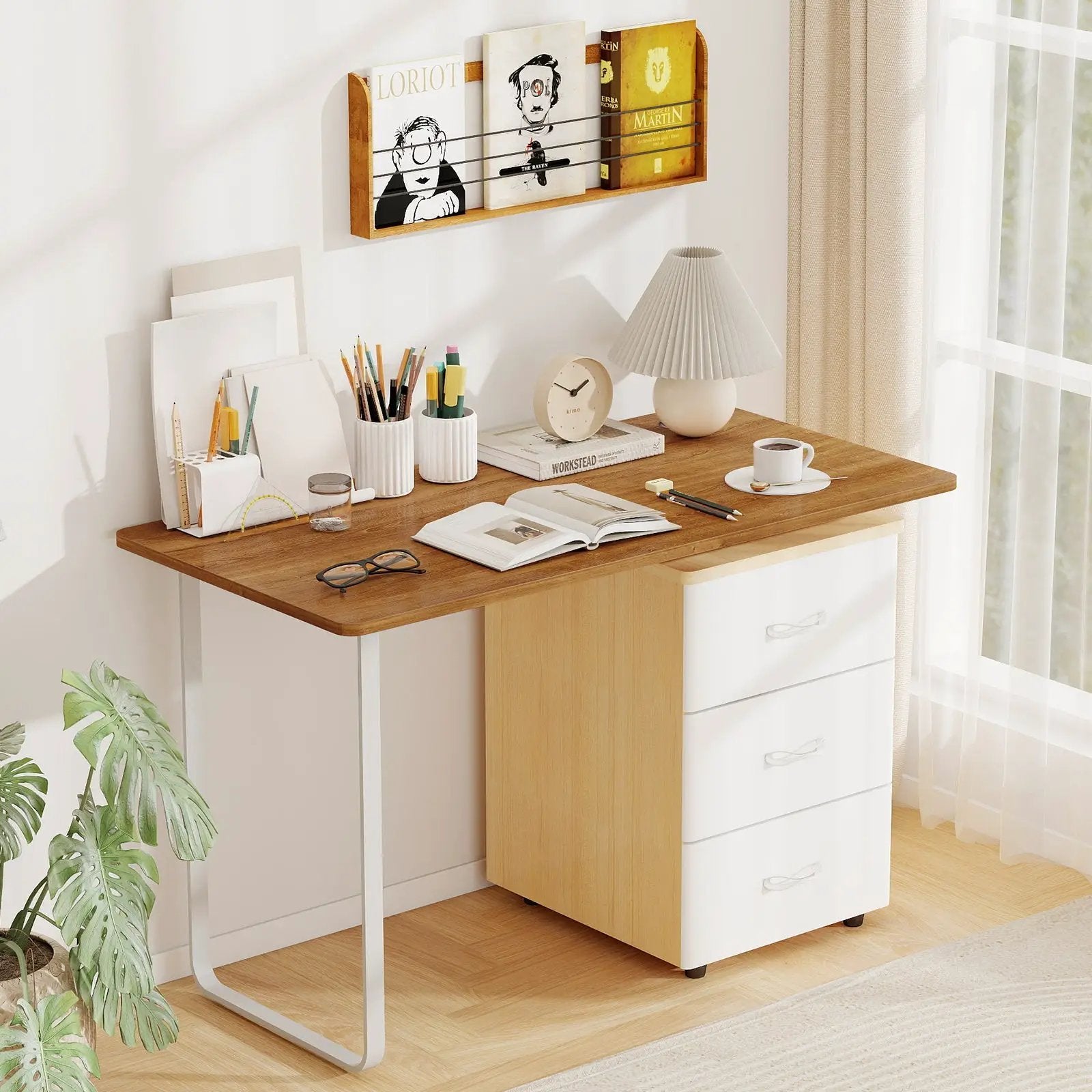 47‚Äù x 24‚Äù Universal Tabletop for Standard and Standing Desk Frame by DirectDeals