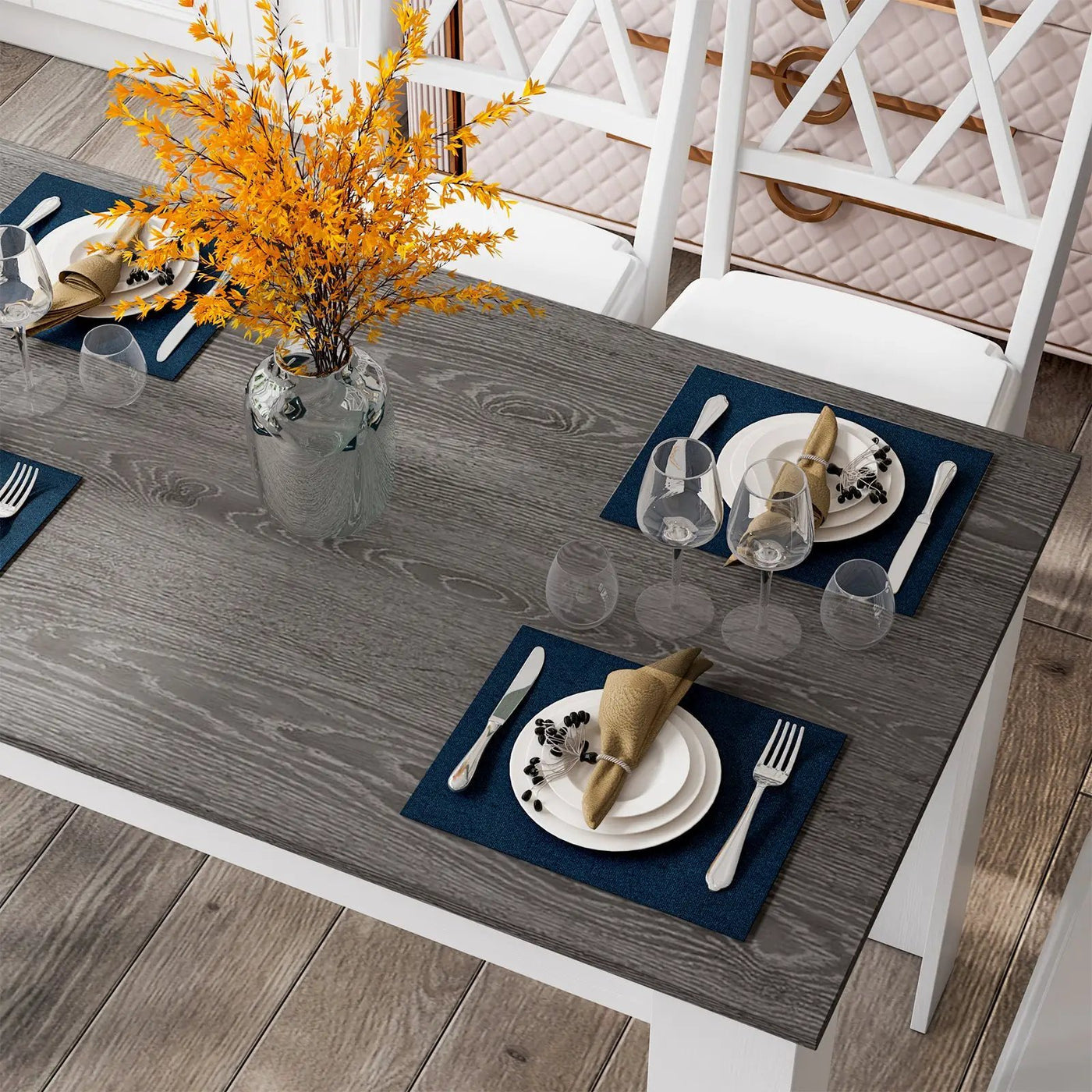 47 Inches Dining Table for Kitchen and Dining Room by DirectDeals