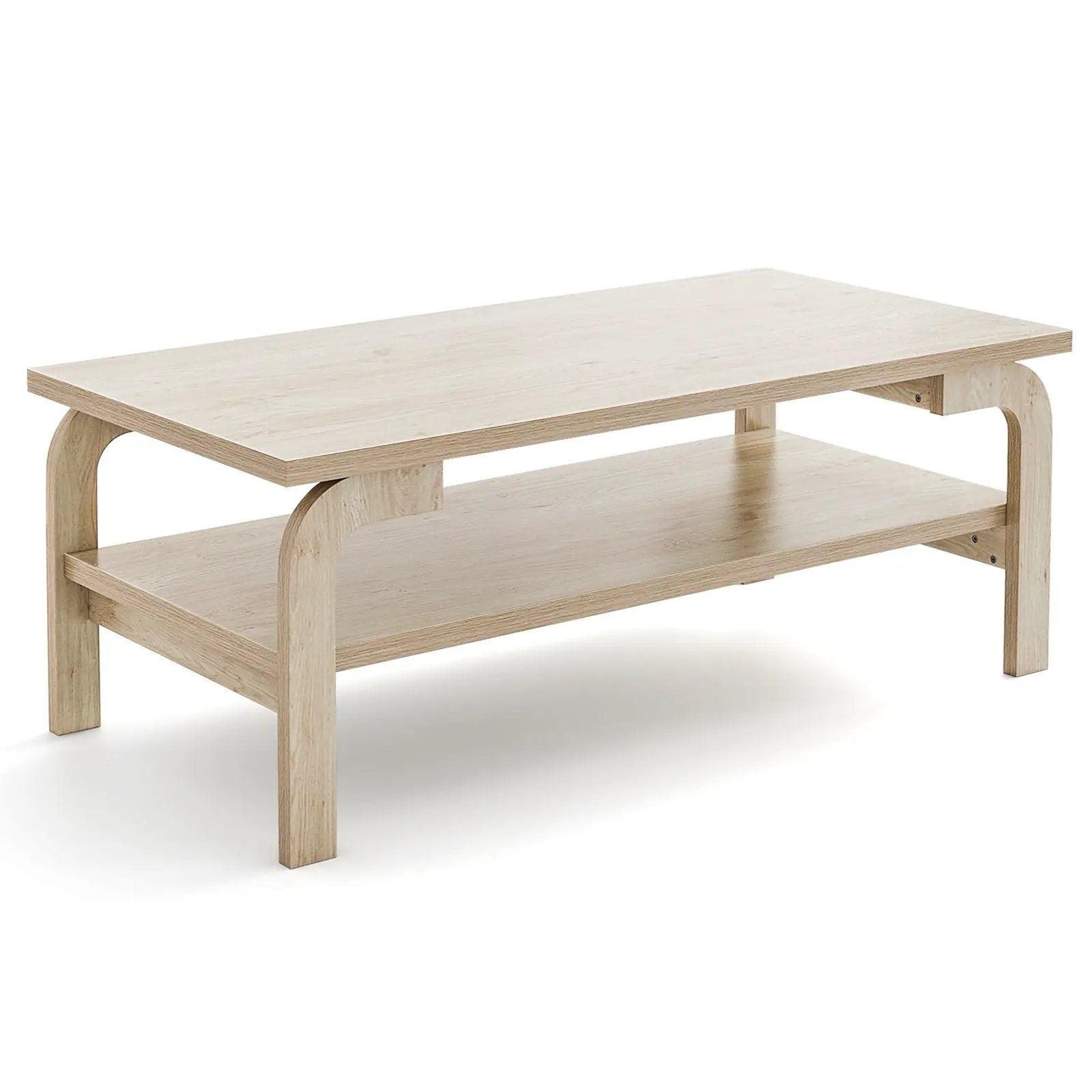 47 Inches Accent Rectangular Coffee Table for Living Room by DirectDeals