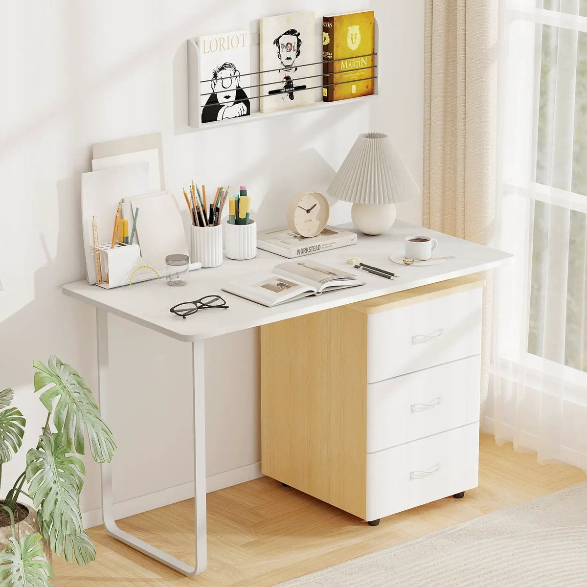 47‚Äù x 24‚Äù Universal Tabletop for Standard and Standing Desk Frame by DirectDeals