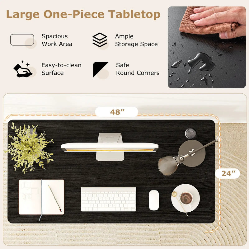 47‚Äù x 24‚Äù Universal Tabletop for Standard and Standing Desk Frame by DirectDeals